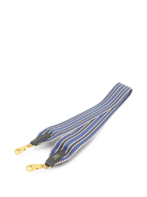Hermès Pre-Owned chevron-pattern bag strap