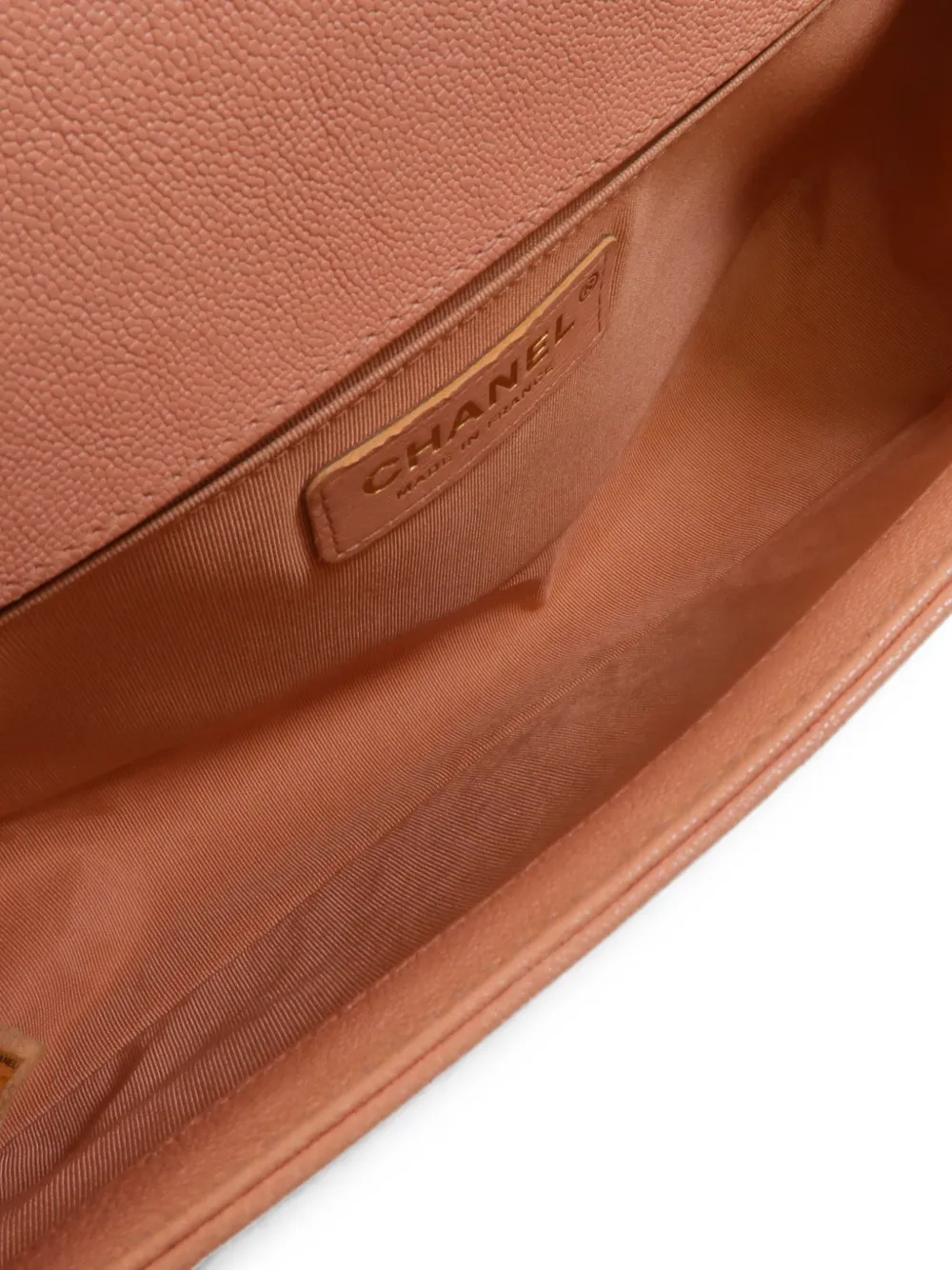 CHANEL Pre-Owned 25 Boy gewatteerde schoudertas Roze