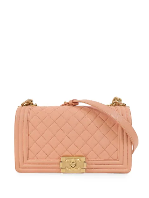 CHANEL Pre-Owned 25 Boy diamond-quilted shoulder bag
