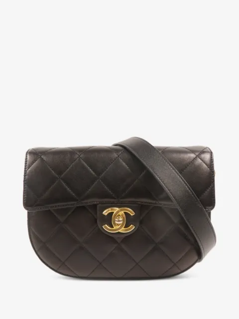 CHANEL Pre-Owned CC turn-lock quilted shoulder bag