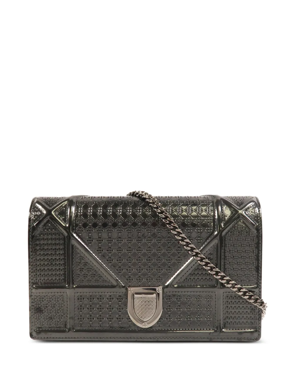 Christian Dior Pre-Owned Diorama chain-strap shoulder bag - Silver