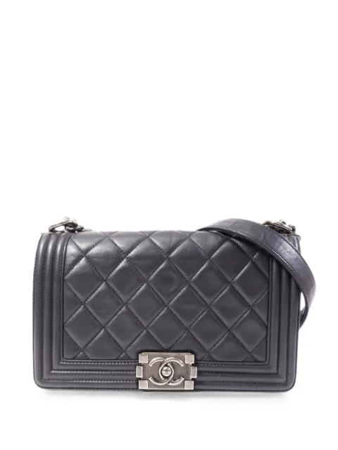 CHANEL Pre-Owned Boy quilted shoulder bag