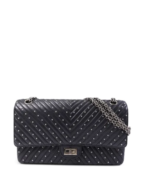 CHANEL Pre-Owned 2.55 studded chain shoulder bag