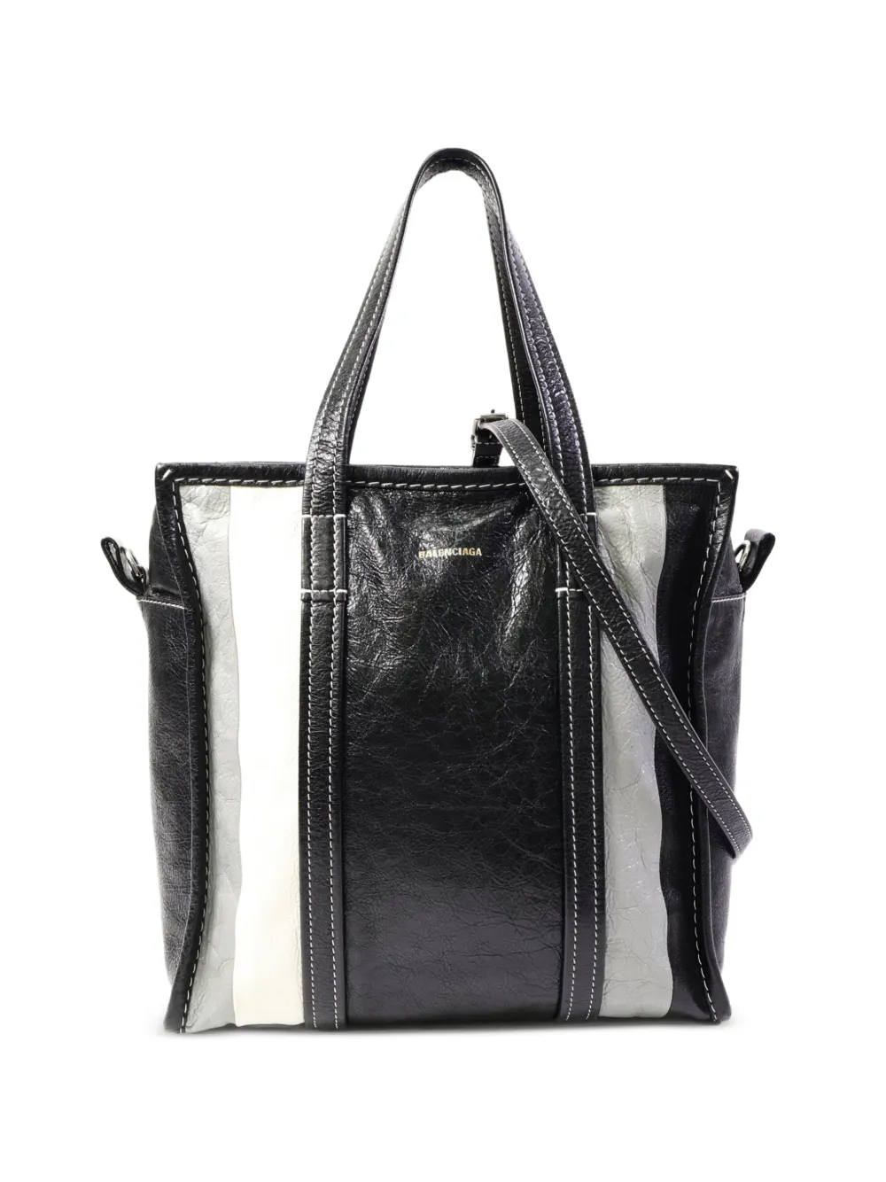Balenciaga Pre-Owned Kleiner Bazar Tote Bag - Schwarz