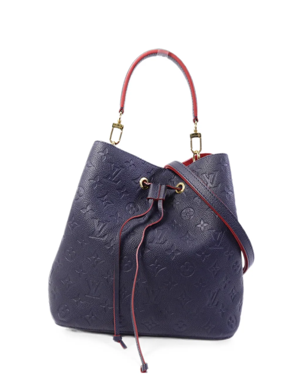 Louis Vuitton Pre-Owned Neo Noe MM Monogram Empreinte Beuteltasche - Blau