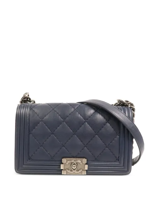 CHANEL Pre-Owned quilted Boy shoulder bag