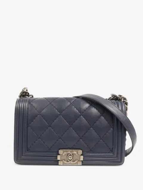 CHANEL Pre-Owned quilted Boy shoulder bag