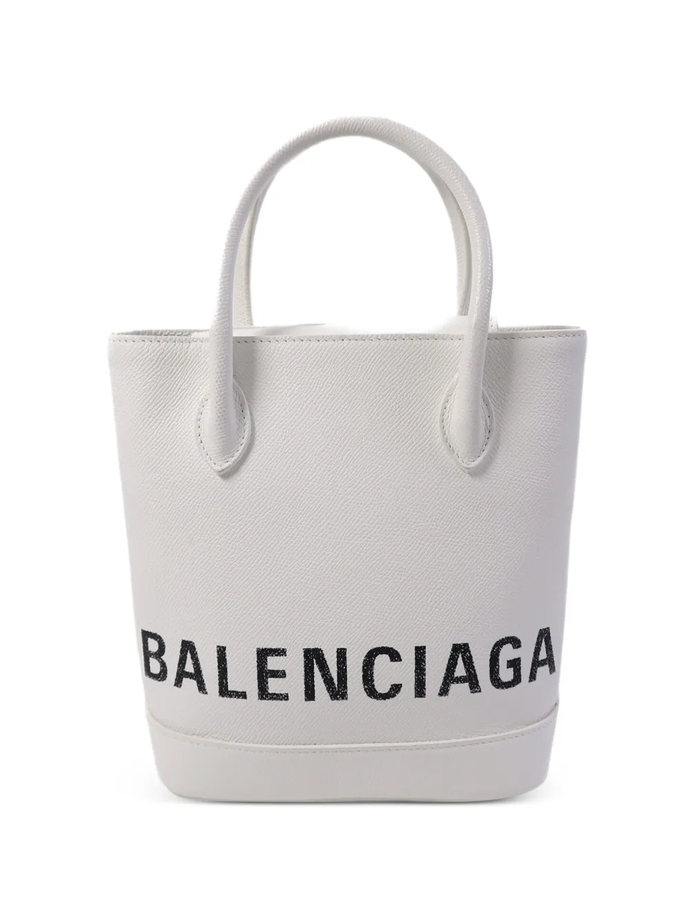 Balenciaga Pre-Owned Schultertasche mit Logo-Print - Weiß