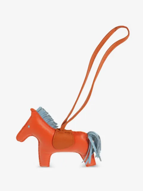 Hermès Pre-Owned MM Rodeo leather bag charm