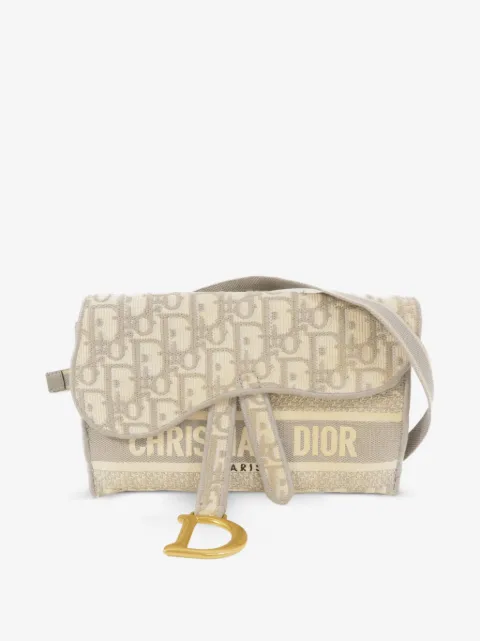 Christian Dior Pre-Owned Saddle Oblique cross body bag