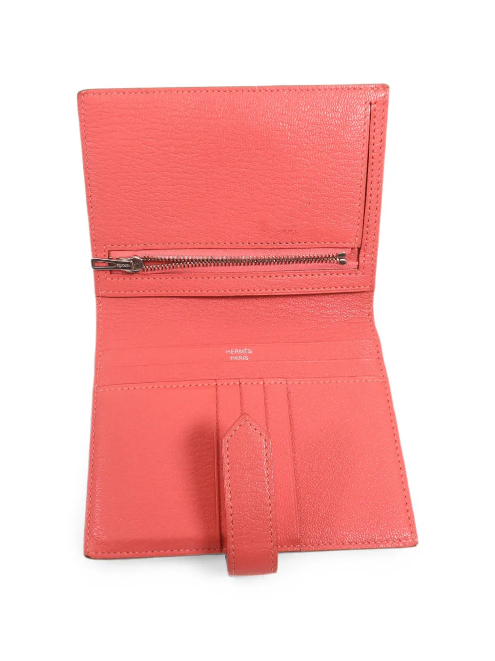 Hermès Pre-Owned Bearn compacte portemonnee Roze