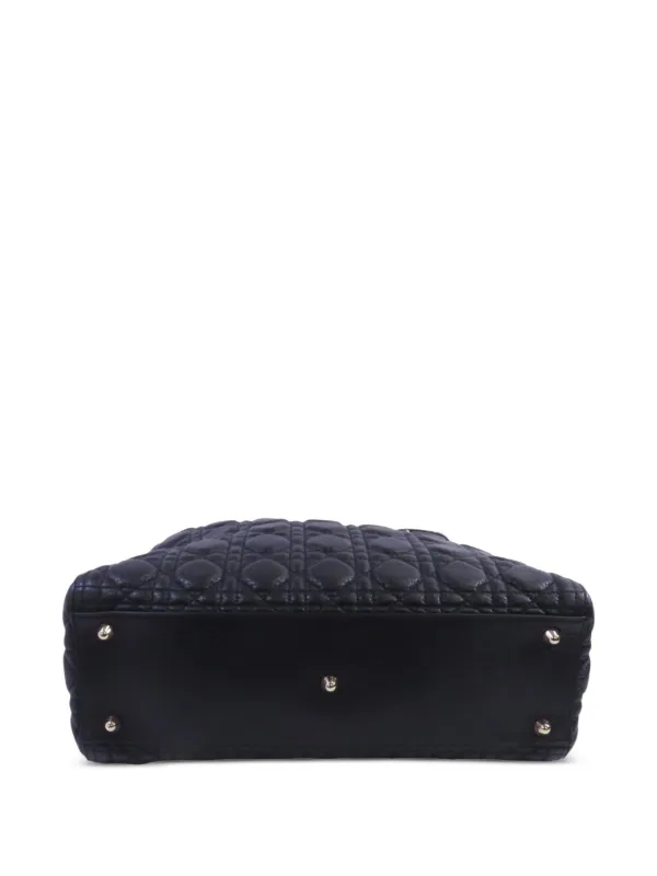 Christian Dior Pre-Owned Large Lady Dior Handbag | Black | FARFETCH