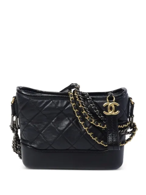 CHANEL Pre-Owned Gabrielle quilted shoulder bag