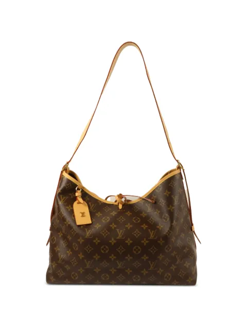 Louis Vuitton Pre-Owned MM Carry All Schultertasche mit Monogrammmuster