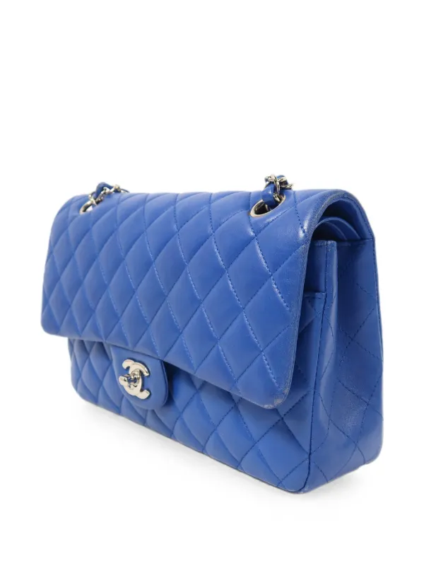 CHANEL Pre-Owned 25 Classic Flap CC turn-lock Shoulder Bag | Blue