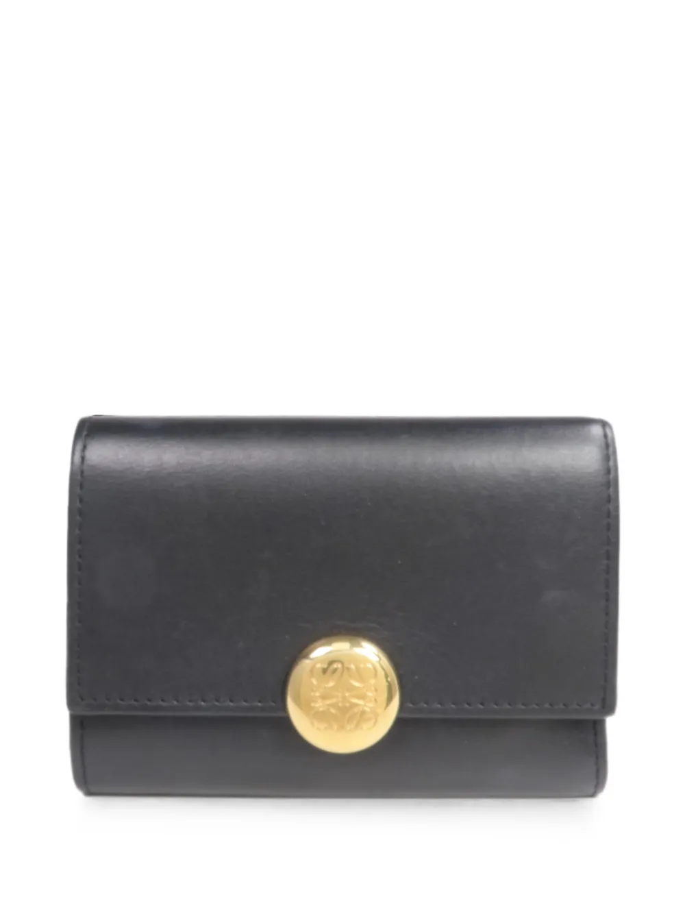 Loewe Pre-Owned Portafoglio piccolo Pebble - Nero