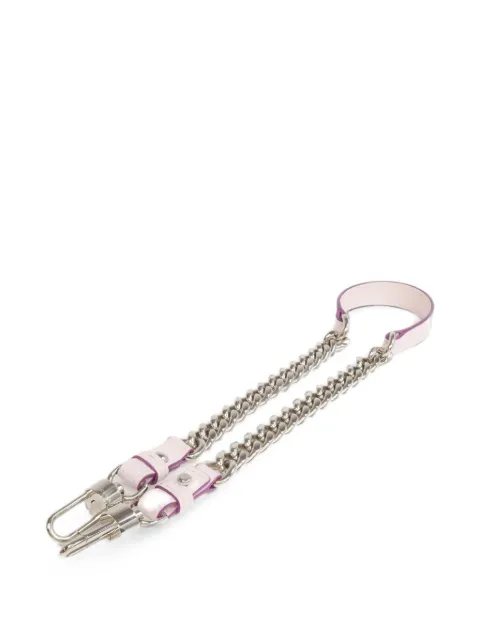 Delvaux Vintage chain leather shoulder strap