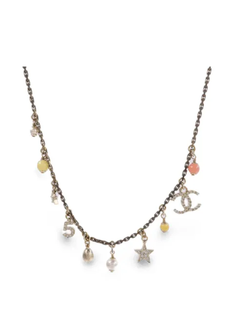 CHANEL Pre-Owned interlocking-CC necklace