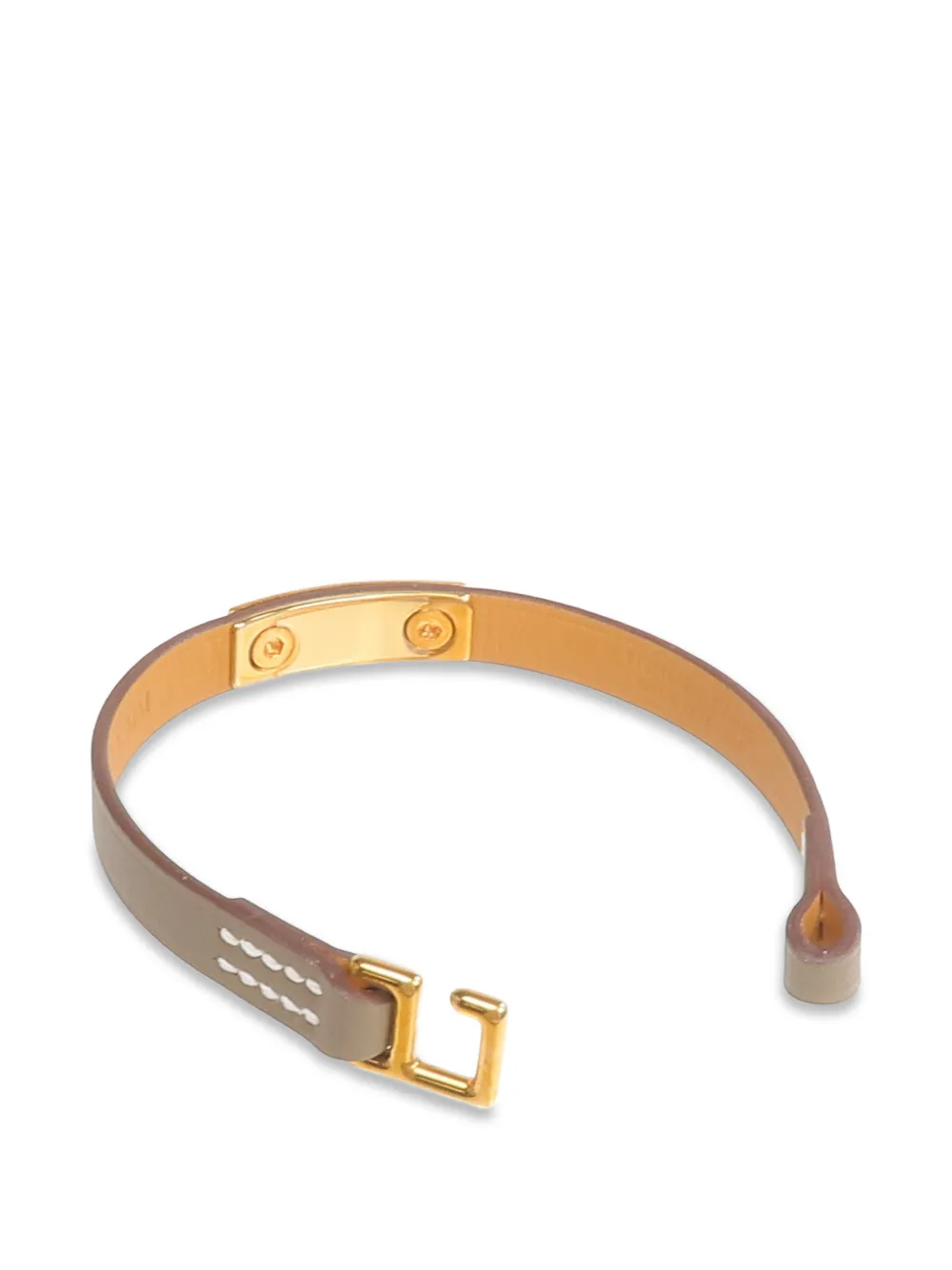Hermès Pre-owned Rivale Bracelet in Gold, view 4