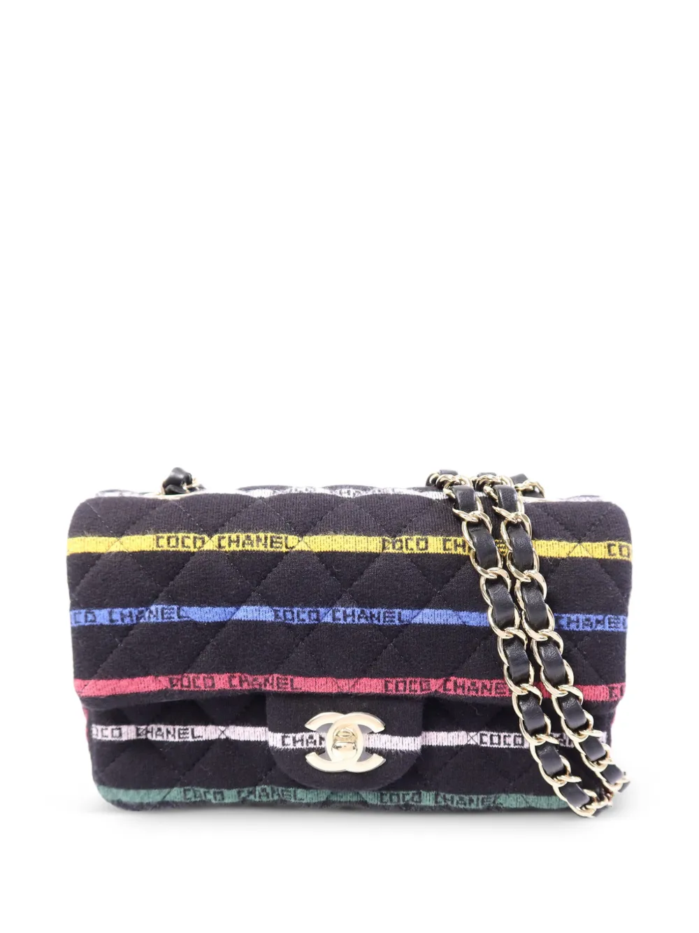 CHANEL Pre-Owned Borsa a spalla CC matelassé - Nero