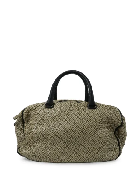 Bottega Veneta Pre-Owned Intrecciato houndstooth handbag