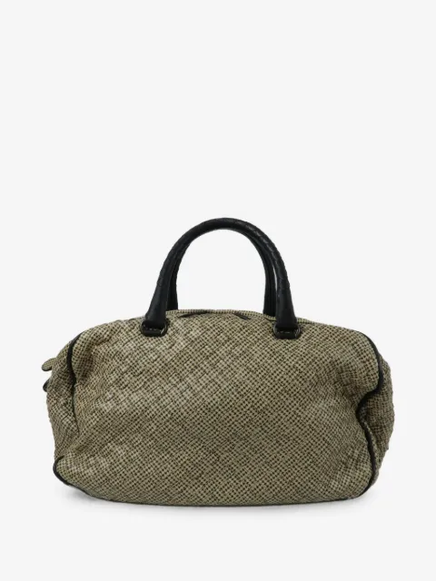 Bottega Veneta Pre-Owned Intrecciato houndstooth handbag