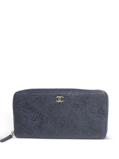 CHANEL Pre-Owned zip-up wallet