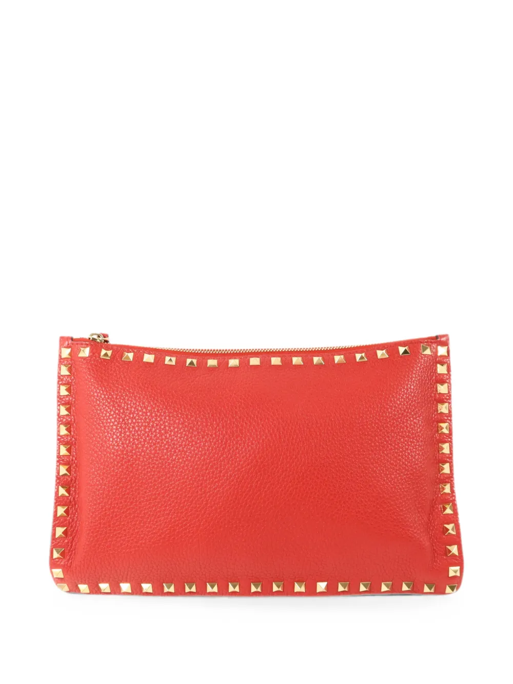 Valentino Garavani Pre-Owned Clutch Rockstud - Rosso
