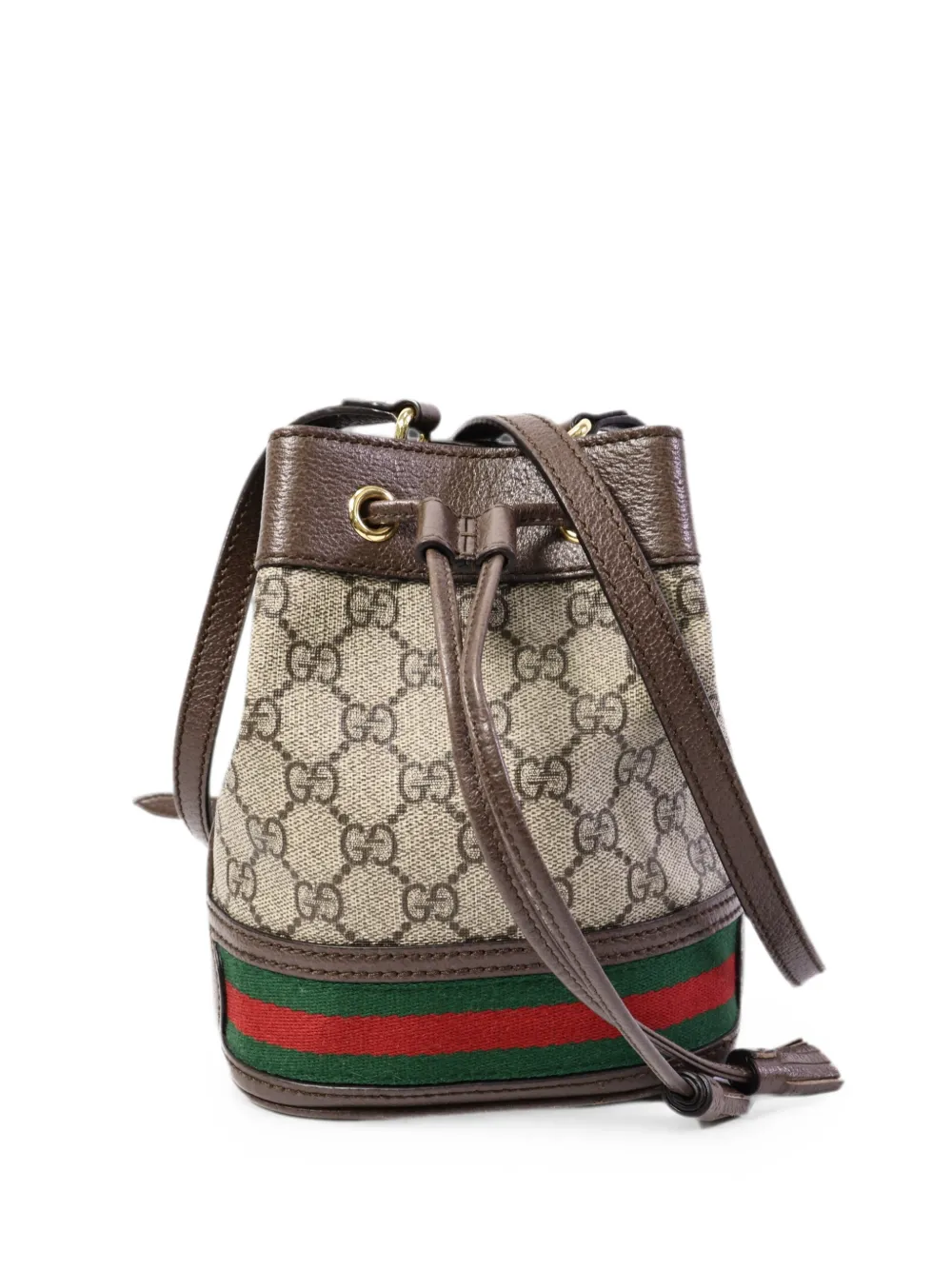 Gucci Pre-Owned GG Ophidia bucket bag - Toni neutri
