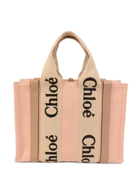 Chloé Vintage Woody tote bag