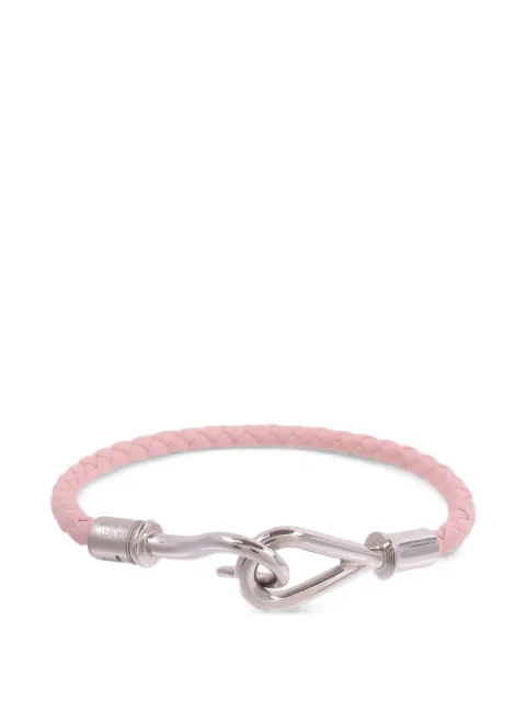Hermès Pre-Owned 점보 브레이디드 레더 브레이슬릿