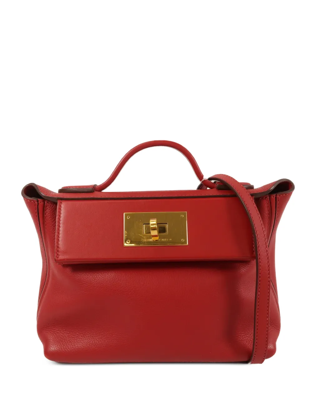 Hermès Pre-Owned Mini 24/24 Schultertasche - Rot