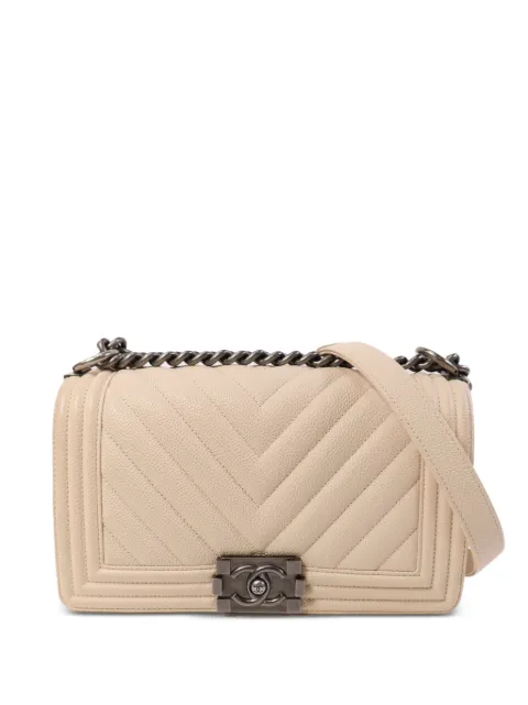 CHANEL Pre-Owned 25 Boy chevron-quilted shoulder bag