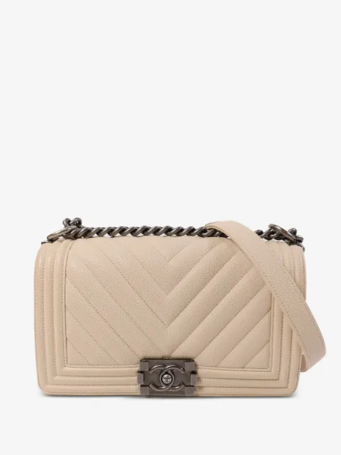 CHANEL Pre-Owned 25 Boy chevron-quilted shoulder bag