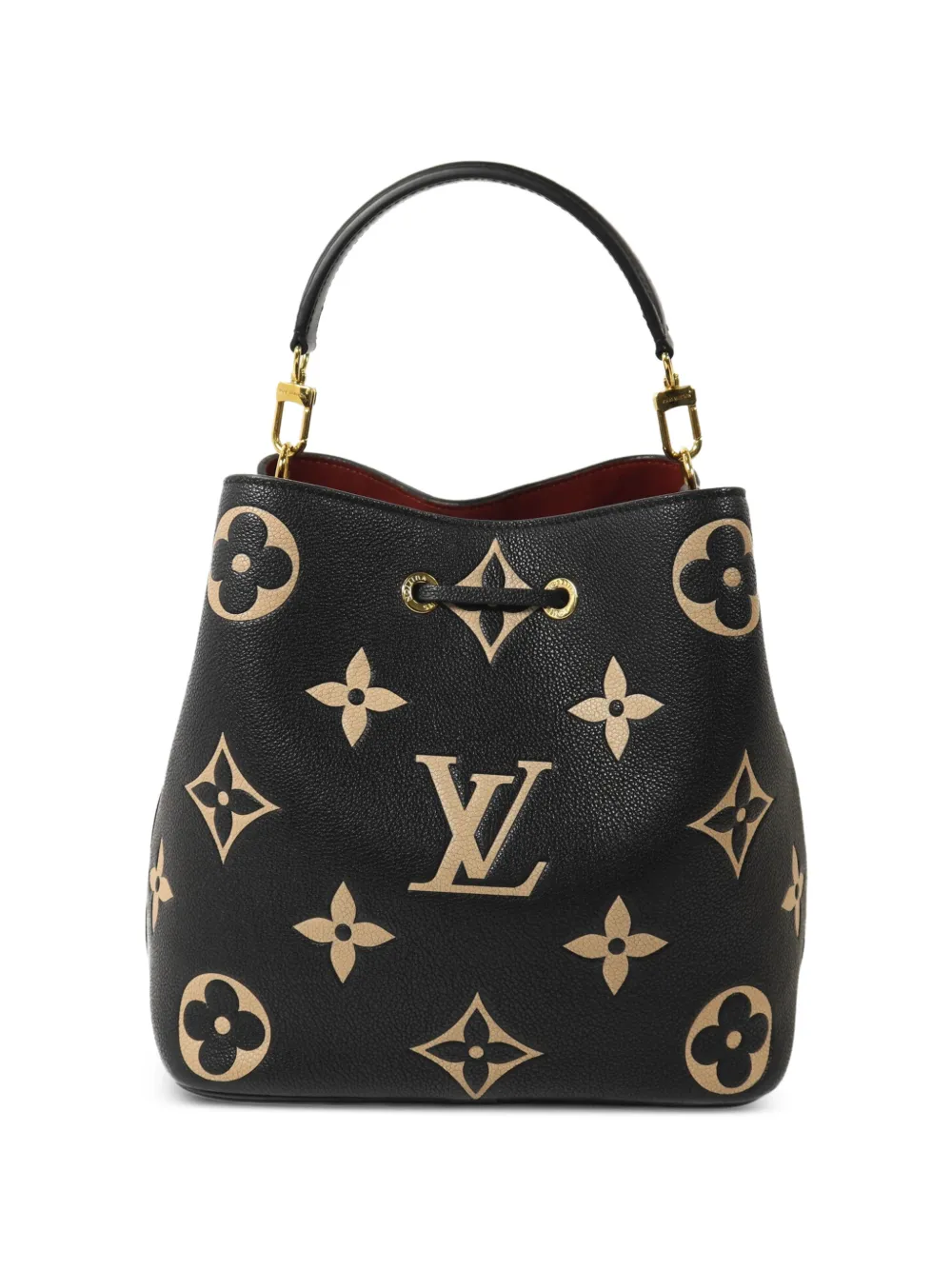 Louis Vuitton Pre-Owned Neo Noe MM Monogram Empreinte schoudertas Zwart