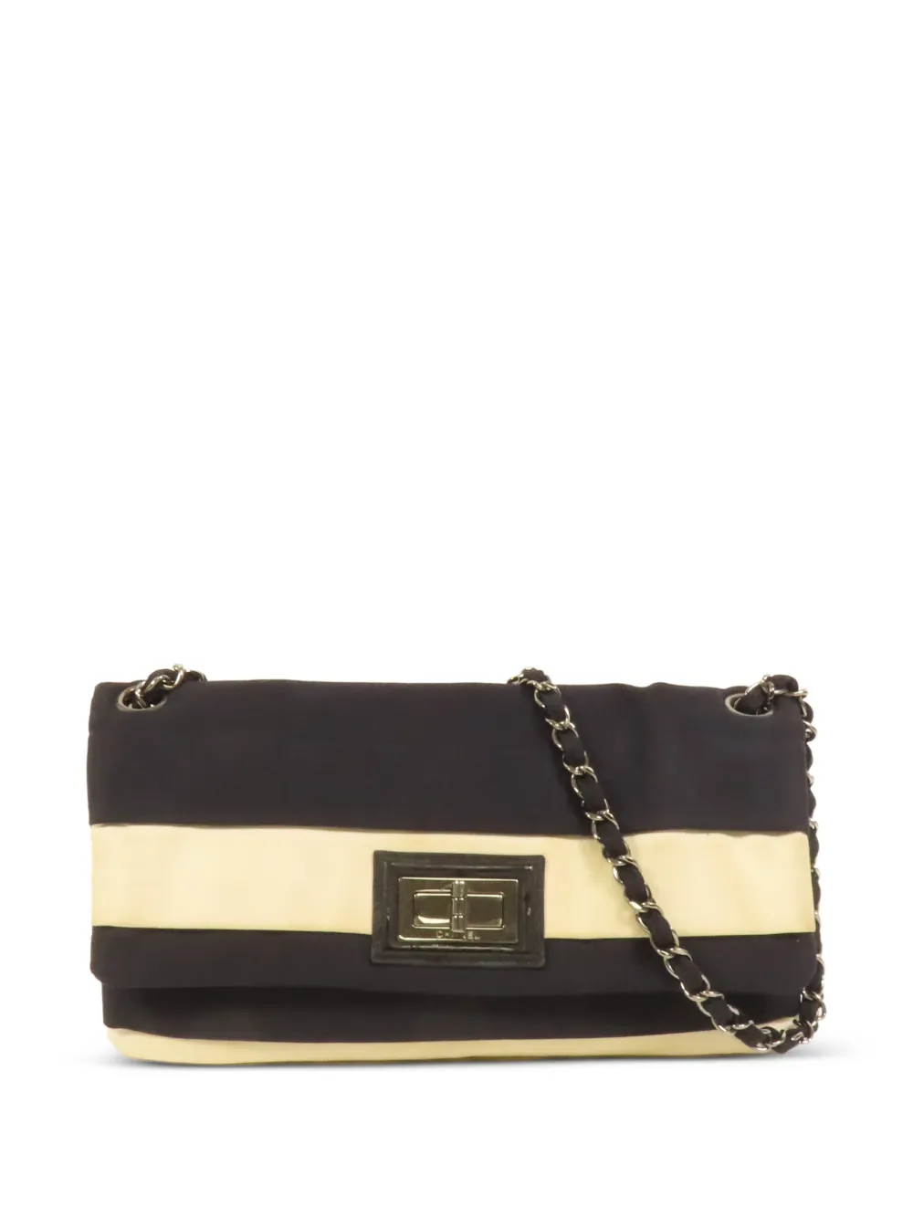CHANEL Pre-Owned CC turn-lock chain shoulder bag - Black