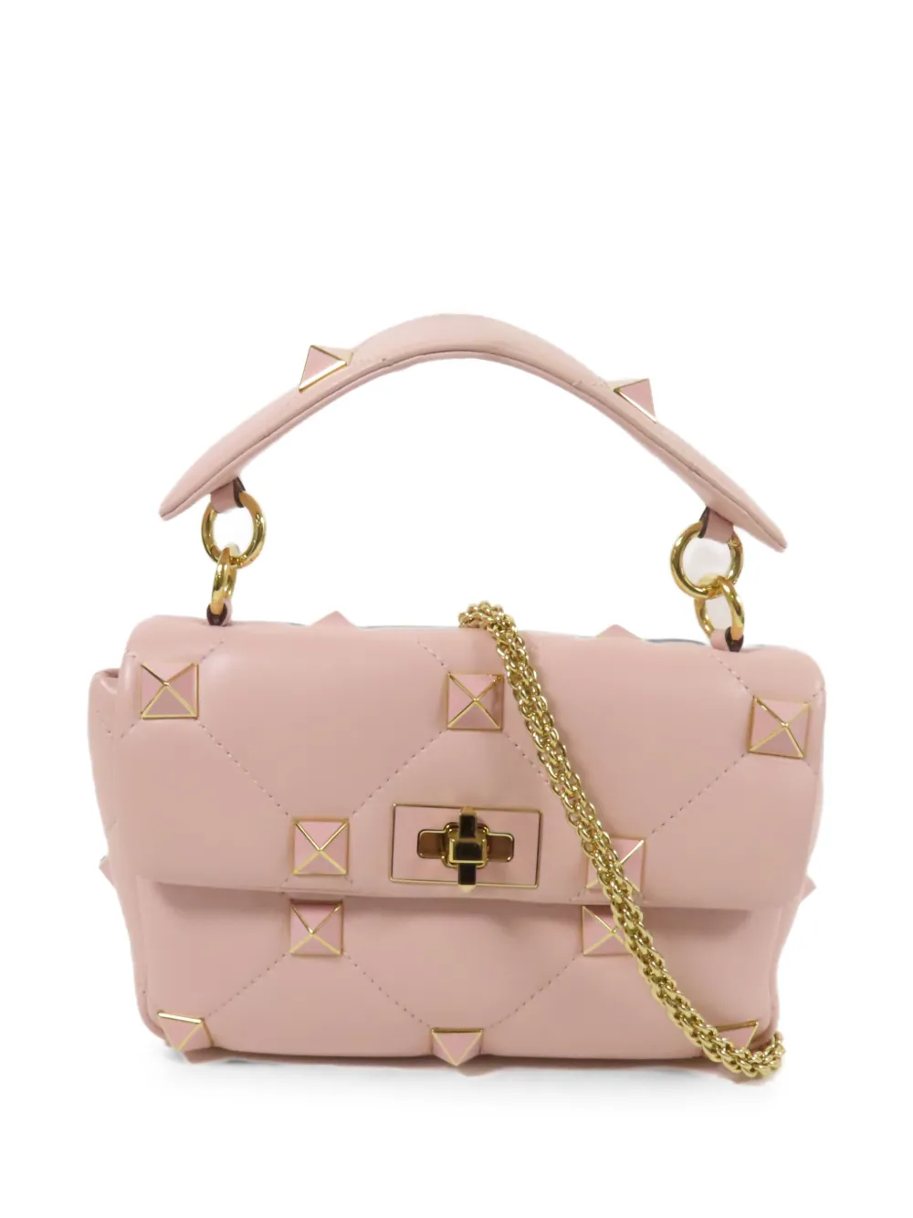 Valentino Garavani Pre-Owned Borsa a spalla Rockstud - Rosa