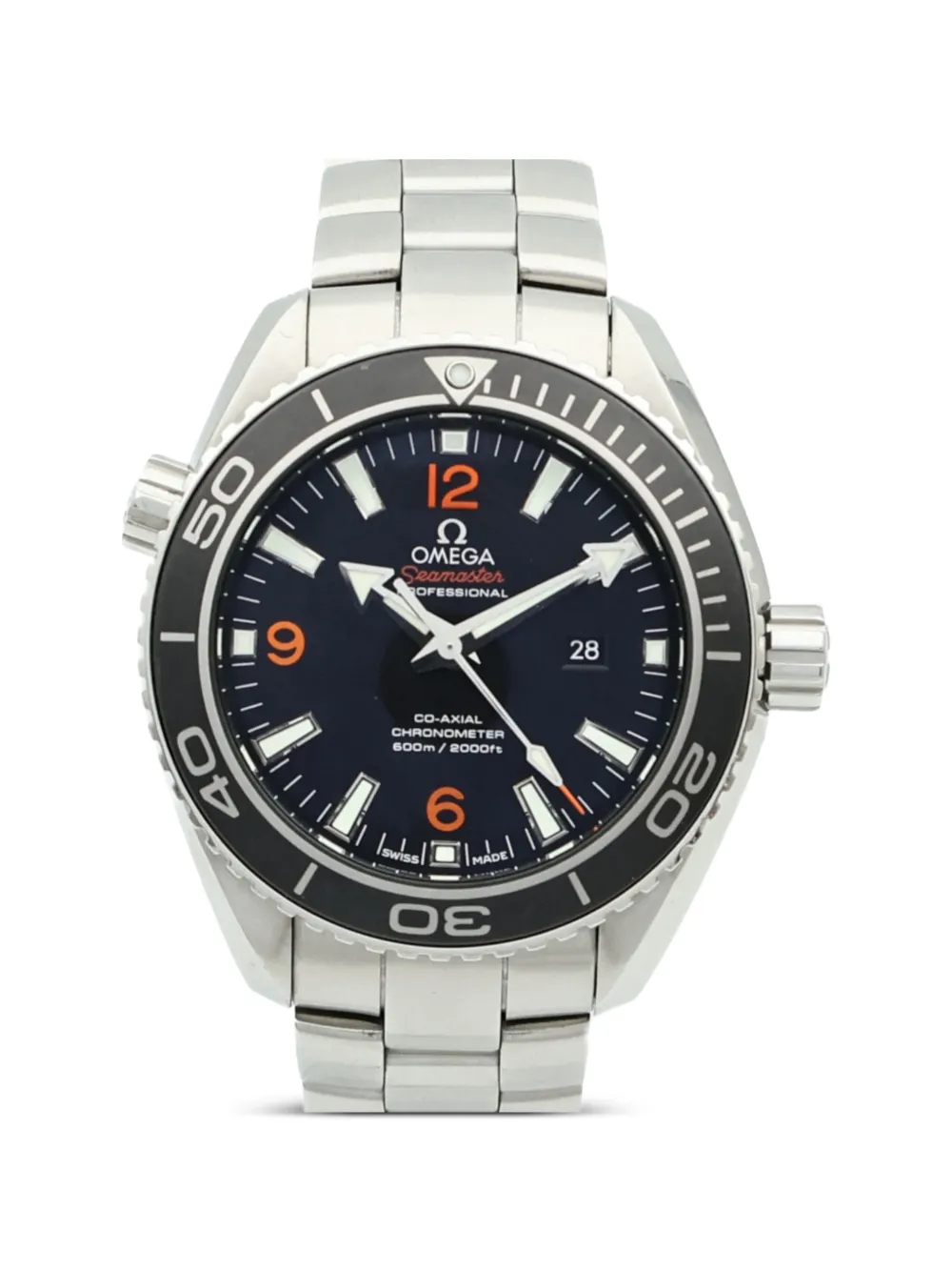 OMEGA Seamaster Planet Ocean 38mm watch - Schwarz