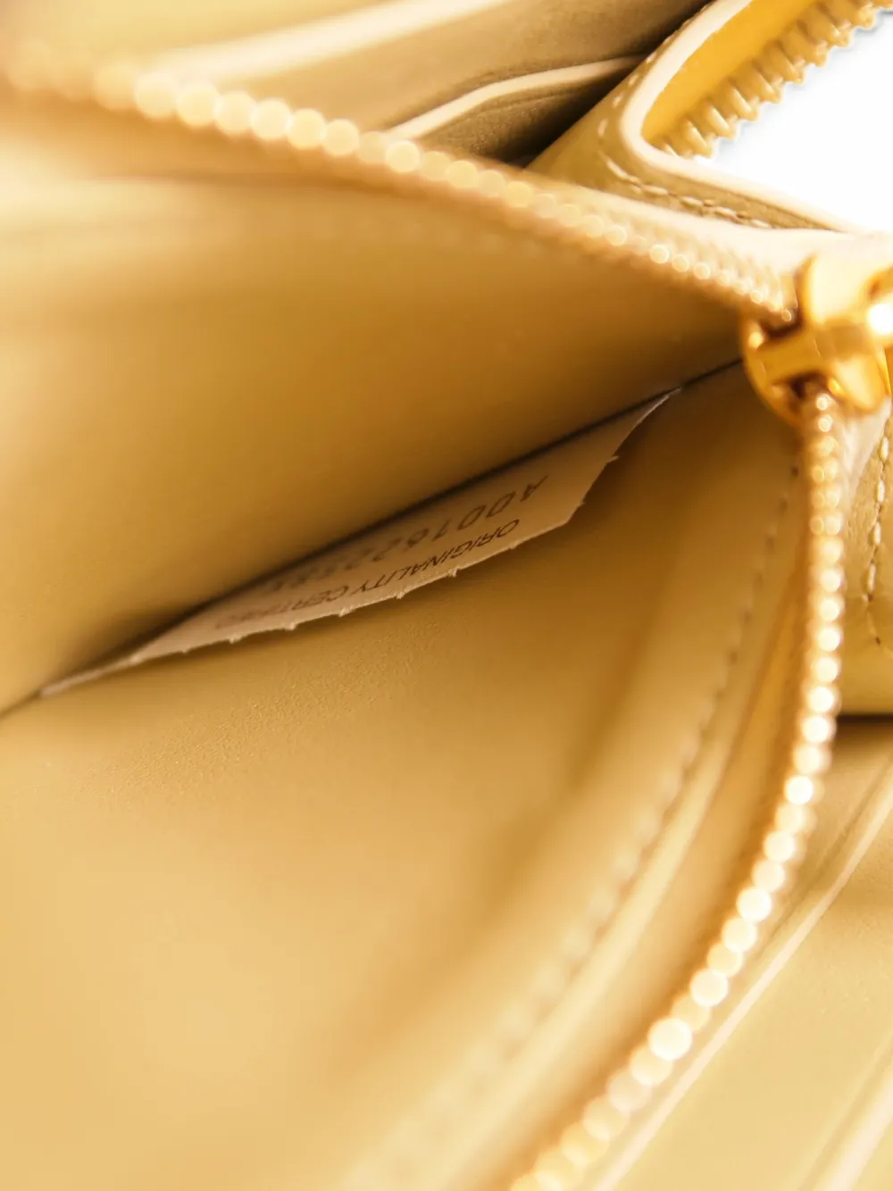 Bottega Veneta Pre-Owned Intrecciato portemonnee met rits Beige