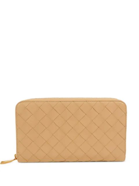 Bottega Veneta Pre-Owned Intrecciato zip-around wallet