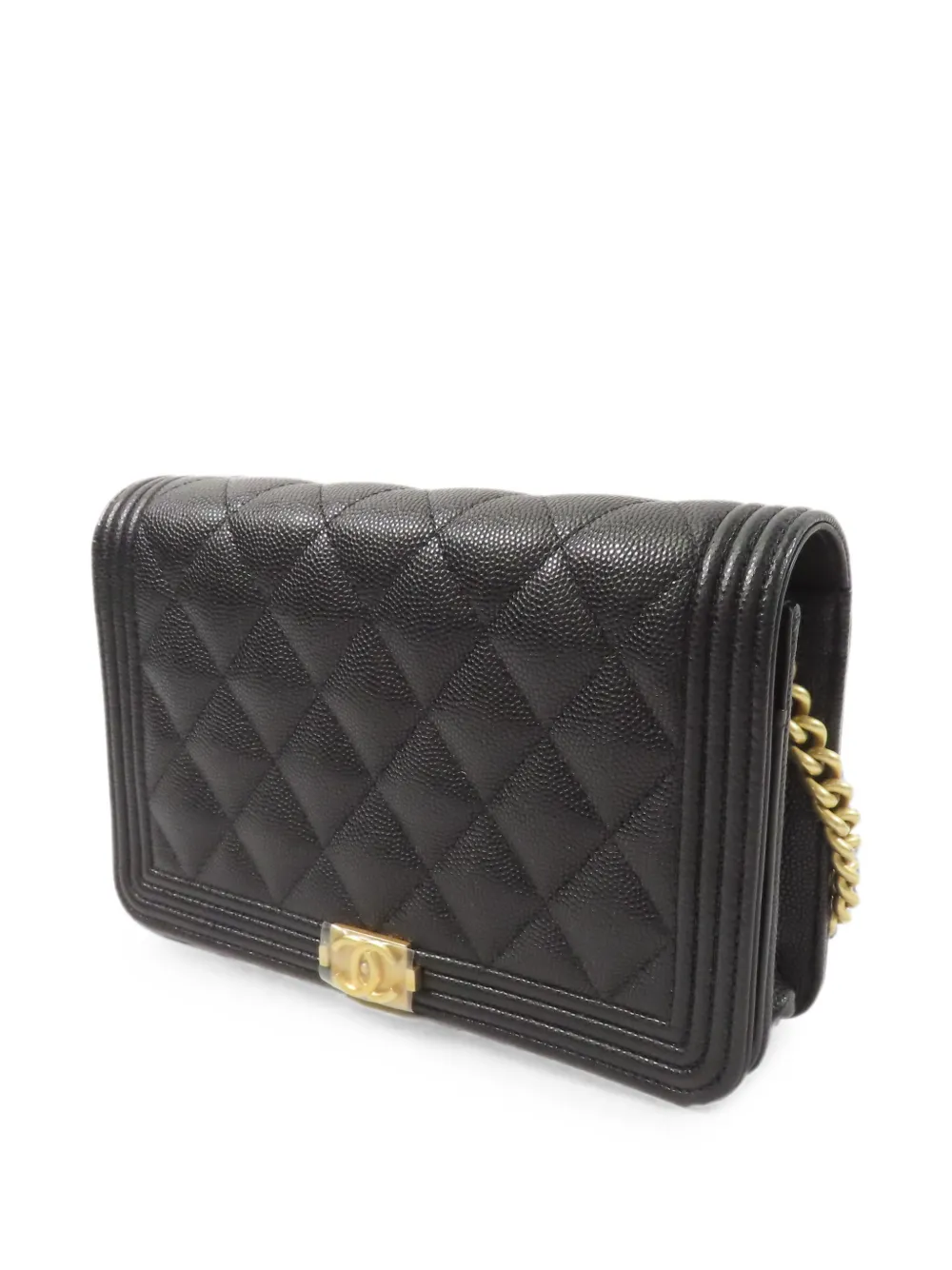 CHANEL Pre-Owned Boy schoudertas Zwart