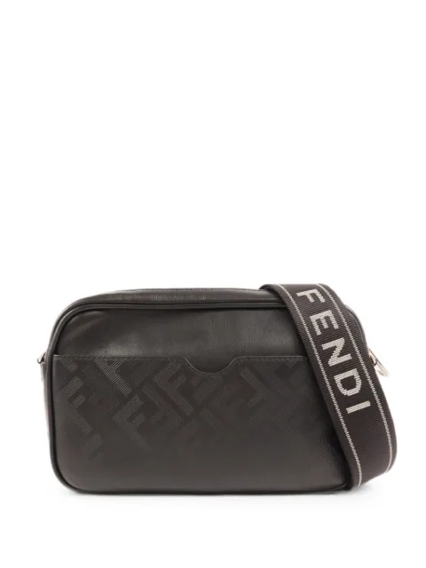 Fendi Pre-Owned logo-print shoulder bag