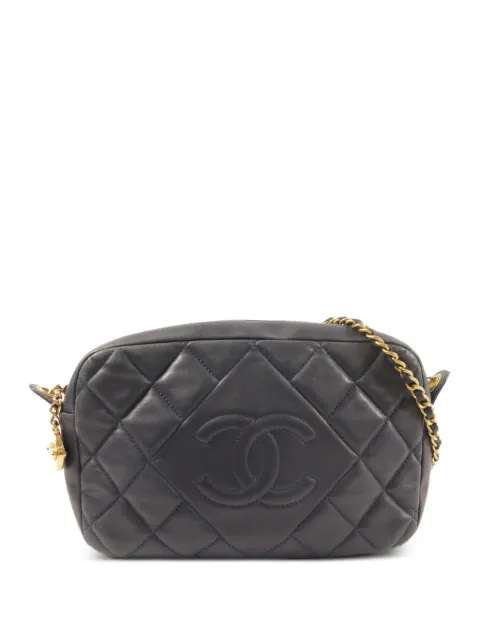 CHANEL Pre-Owned CC diamond-quilted cross body bag