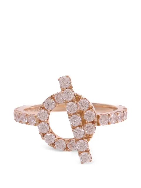 Hermès Pre-Owned Finesse diamond ring