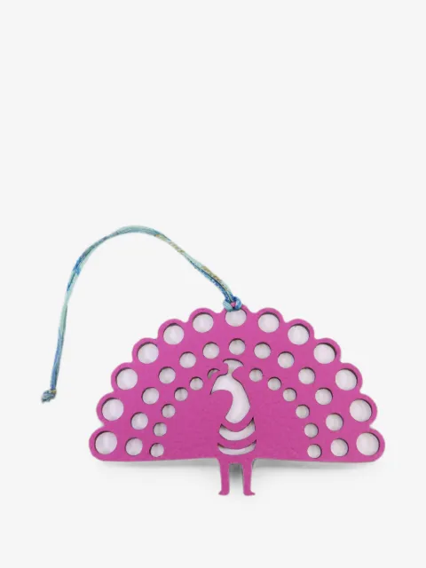 Hermès Pre-Owned Petit H peacock charm