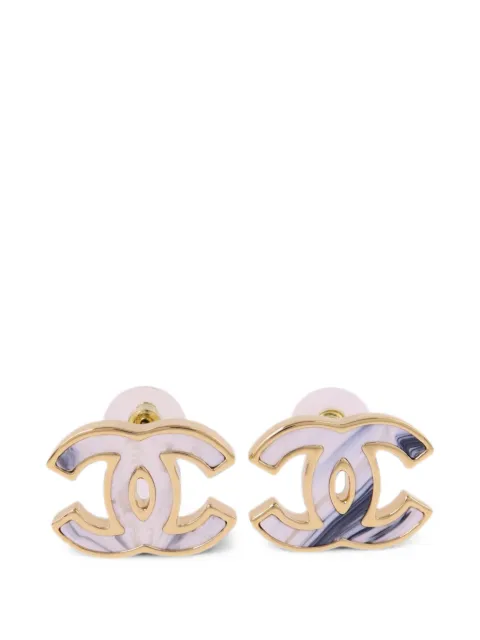 CHANEL Pre-Owned CC earrings
