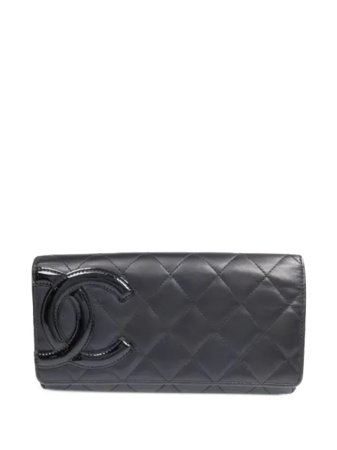 CHANEL Pre-Owned cartera Cambon con logo CC