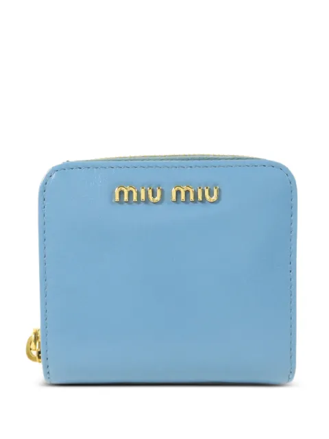 Miu Miu Pre-Owned compact bifold wallet