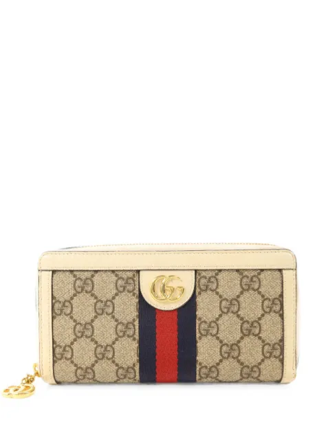 Gucci Pre-Owned GG Supreme Web stripe wallet
