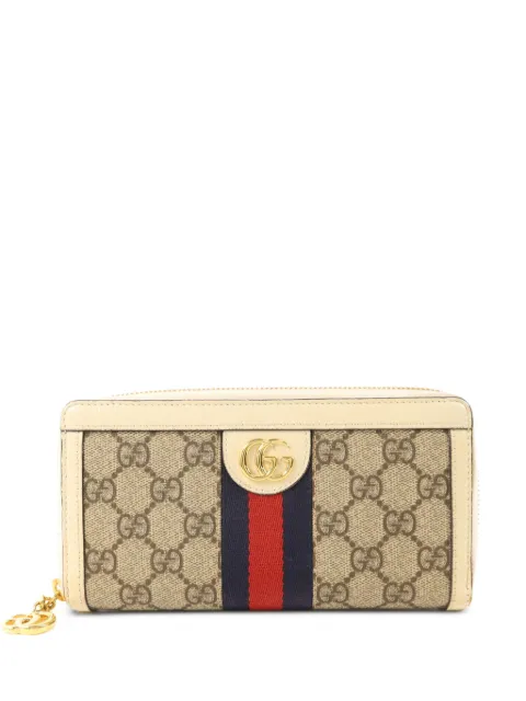 Gucci Pre-Owned GG Supreme Web stripe wallet
